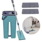 Rodo Flat Mop Limpeza Profissional 2 Refil Mopi Com Balde Rodo Flat Mop Limpeza Profissional 2 Refil Mopi Com Balde