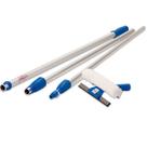 Rodo Limpa Vidros Com Cabo Extensor Telescópico 3,10 Mts Para Janelas Altas