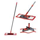 Rodo Mop Flat Magico com Microfibra e Cabo Extensível de 70 até 120cm P/ Vitrines e Chão