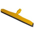 Rodo plástico 55 cm sem cabo com rosca (Amarelo)