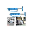 Rodo Retrátil para Espelho Lateral de Carro Couslcd 2 Unidades Azul
