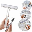 Rodo silicone limpa vidros janela 4em1 escova multiuso bucha