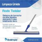 Rodo Twister 45cm Bralimpia Com Cabo Retratil ,70 A 1,40 Mt