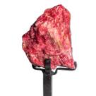 Rodonita Pedra Natural Bruto Com Base 2kg 16cm Classe A Rodonita Pedra Natural Bruto Com Base 2kg 16cm Classe A