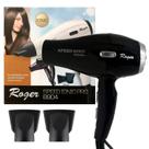 Roger Speed Ionic Pro 8904 Preto - Secador Para Cabelo 220V