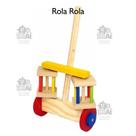 Rola Rola Brinquedo educativo de madeira