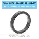 Rolamento De Direção Cannondale Lefty Para Bicicleta 39.7x50.8x7.14mm 1PC B543-2RS MAX Com