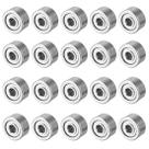 Rolamento de esferas uxcell MR62ZZ 2x6x2,5 mm Aço cromado 20 unidades Rolamento de esferas uxcell MR62ZZ 2x6x2,5 mm Aço cromado 20 unidades
