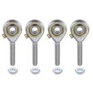 Rolamento de extremidade de haste uxcell POSB3 macho 4 peças de 3/16" de furo com 10 -32 Rolamento de extremidade de haste uxcell POSB3 macho 4 peças de 3/16" de furo com 10 -32