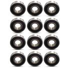 Rolamento esferas 6001 Ø28xØ12x8mm 2º Linha 2RS ou ZZ - 12Un Rolamento esferas 6001 Ø28xØ12x8mm 2º Linha 2RS ou ZZ - 12Un