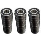Rolamento esferas 6001 Ø28xØ12x8mm 2º Linha 2RS ou ZZ - 30Un