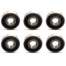 Rolamento esferas 6201 Ø32xØ12x10 2º Linha 2RS ou ZZ - 06Un