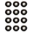 Rolamento esferas 6201 Ø32xØ12x10 2º Linha 2RS ou ZZ - 12Un