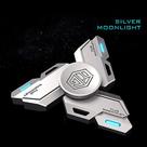 Rolamento mudo de liga metálica luminosa Fidget Spinner R188 de 7 cm