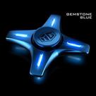 Rolamento mudo de liga metálica luminosa Fidget Spinner R188 de 7 cm
