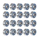 Rolamentos de esferas de sulco profundo uxcell MR105-2RS 5x10x4mm 20 unidades