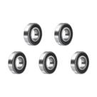 Rolamentos de esferas de sulco profundo uxcell R12-2RS P5 19x41x11mm x5