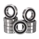 Rolamentos de esferas HIPICCO R16-2RS 1x2x1/2cm Aço cromado 10 unidades Rolamentos de esferas HIPICCO R16-2RS 1x2x1/2cm Aço cromado 10 unidades