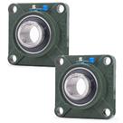 Rolamentos de esferas montados em flange quadrado Pillow Block XIKE UCF207-22 1-3/8