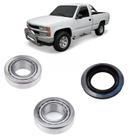 Rolamentos Pinhão Diferencial Chevrolet Silverado 1997 até 2001, Kit