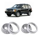 Rolamentos Pinhão Diferencial Dianteiro Jeep Grand Cherokee 1993 até 1998, Dana 30