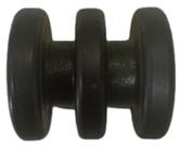 Roldana 2 Vias Preto (100un)