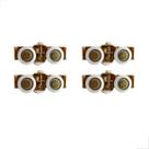 Roldana brock Porta De Correr Vidro Temperado Dupla Bk02 4Un