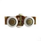 Roldana brock Porta De Correr Vidro Temperado Dupla Bk02