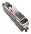 Roldana Carrinho Côncava De Inox P/ Porta Linha Suprema 60kg/folha