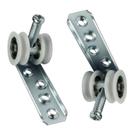 Roldana Concava Para Porta De Correr Perfil 2 Rodas Rolamento RPR 2-02