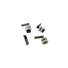 Roldana deslizante com regulagem para envidracamento sacada kit 4 pcs