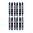 Roldana Dupla Com Regulagem (rol439) Mettalfleck Kit 12uni