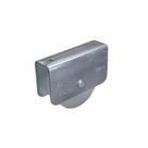 Roldana em nylon 2" canal (u) c/ suporte fechado e rolamento porta portao jocec
