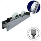 Roldana Gold 200Kg Inox Dupla Trilho U Canaleta C/Regulagem Roldana Gold 200Kg Inox Dupla Trilho U Canaleta C/Regulagem