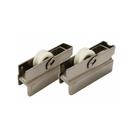 Roldana gold inox única p/ trilho redondo "u" porta rg-r80 strong kit c/2 un
