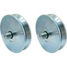 Roldana P/Portao C 3 - Kit C/2 PC Roldana P/Portao C 3 - Kit C/2 PC