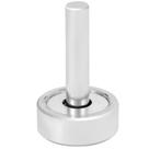 Roldana Para Guia Superior Portão Porta Deslizante 60mm Aço
