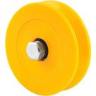 Roldana para portão 3" tipo V em nylon - Vonder Roldana para portão 3" tipo V em nylon - Vonder