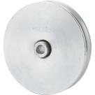 Roldana para Portão 4" Tipo U Aço Zincado R.Bucha - Vonder Roldana para Portão 4" Tipo U Aço Zincado R.Bucha - Vonder
