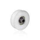 Roldana Roda Em Nylon de 2,5" Polegadas Com Eixo de 5/8" Com Canal U Para Portão de Correr