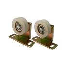Roldana rodizio c/esfera concavo 1 1/8" em nylon c/ suporte 2 pçs jocec