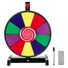 Roleta colorida Prize Wheel COSTWAY 12/15 para festa de carnaval