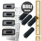Roletes com 04 unidades, refil, tinteiro para máquina de preço, etiquetadora, escolha modelo