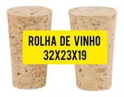 Rolha De Cortiça Conica 33x23x19 C/100 Und P/ Garrafa Vidro