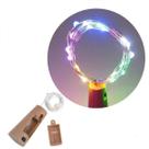 Rolha Fio LED Cordão Luz de Fada Para Decoração