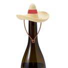 Rolha Sombrero Mexicano em Silicone Tampa de Garrafa Divertida