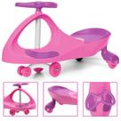 Rolimã Carrinho Infantil Volante Gira 360 Cor Rosa E Roxo Brinquedo 1405 - Unitoys