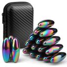 Rolinho manual Fidget Magnets Snake Eggs Rattle para adultos, 18 unidades