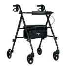 Rollator Medline Superlight Alumínio Preto 5-113 kg