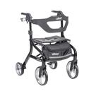 Rollator Walker Drive Medical Nitro Sprint com assento preto